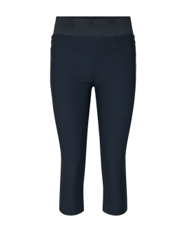 Free bukser_leggiens_shorts Freequent - Shantal power capri bukser, navy - 118453