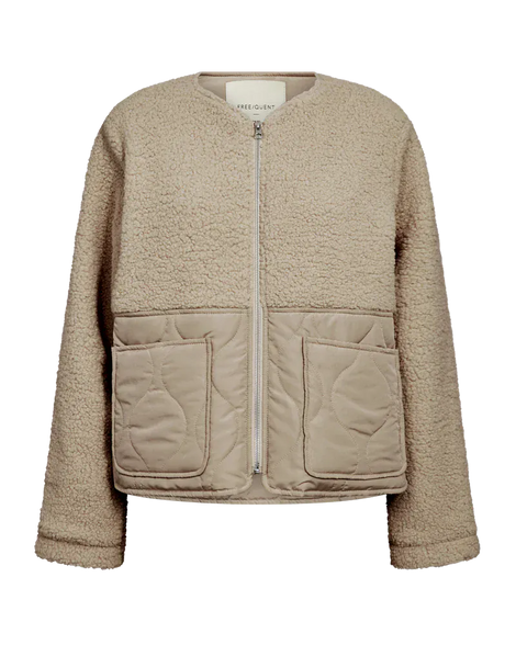 Free jakker_blazere_veste Freequent - Amra jakke, beige - 207550-0456079