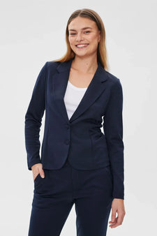Free jakker_blazere_veste Freequent - Nanni blazer, navy - 115241