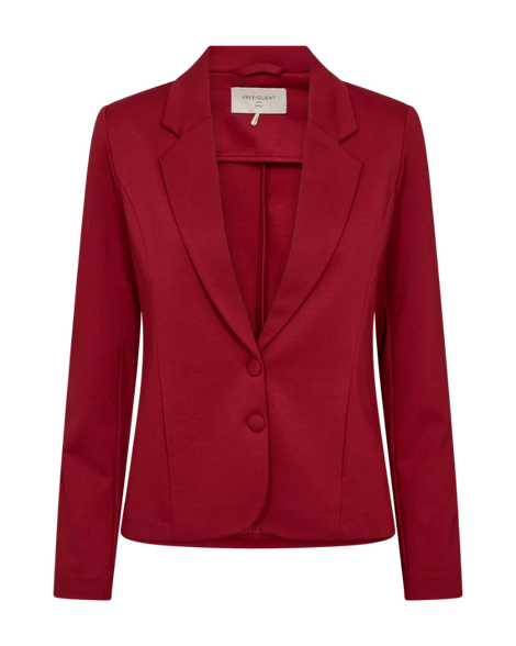 Free jakker_blazere_veste Freequent - Nanni blazer, rød - 115241