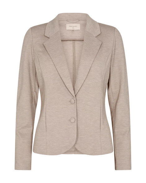 Free jakker_blazere_veste Freequent - Nanni blazer, silver mink melange - 115241