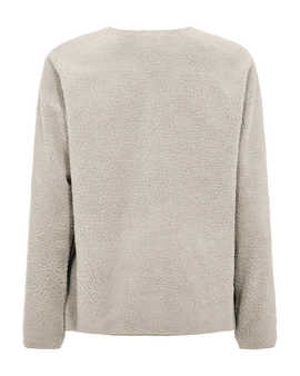 Free jakker_blazere_veste Freequent - Teddyjakke, beige - 207623 82