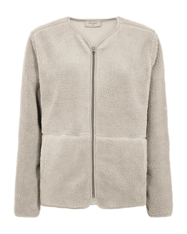Free jakker_blazere_veste Freequent - Teddyjakke, beige - 207623 82