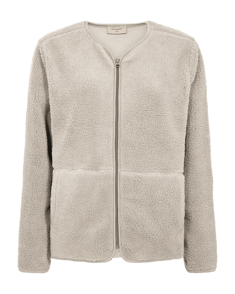 Free jakker_blazere_veste Freequent - Teddyjakke, beige - 207623 82