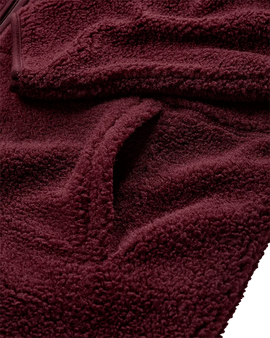 Free jakker_blazere_veste Freequent - Teddyjakke, bordeaux - 207623 61