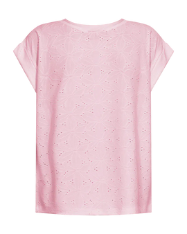 Free t-shirts_toppe Freequent - Blond t-shirt, rosa - 126782