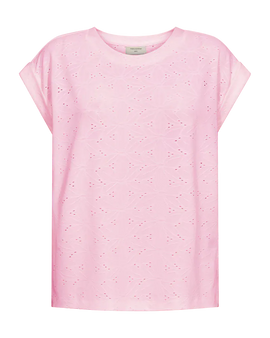 Free t-shirts_toppe Freequent - Blond t-shirt, rosa - 126782