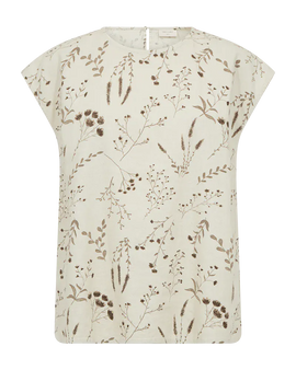 Free t-shirts_toppe Freequent - Laluna bluse, beige - 207917
