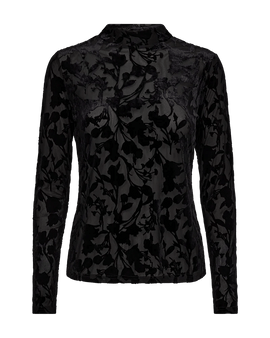 Free trøje_strik_cardigan Freequent - Iska bluse, sort - 205145