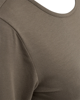 Free trøje_strik_cardigan Freequent - langærmet t-shirt, morel - 205298