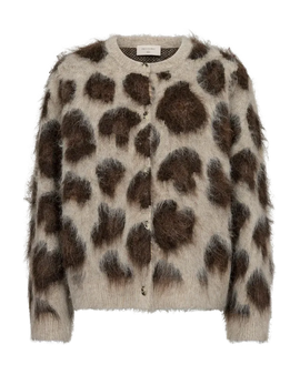 Free trøje_strik_cardigan Freequent - Lippi cardigan, beige - 211722