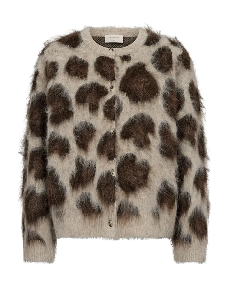 Free trøje_strik_cardigan Freequent - Lippi cardigan, beige - 211722