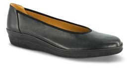 Gabor flade sko Gabor - Damesko, sort skind - 06400