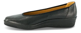 Gabor flade sko Gabor - Damesko, sort skind - 06400