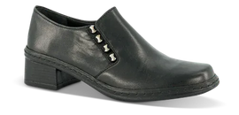 Gabor sko med hæl Gabor- Damesko, sort skind - 04443