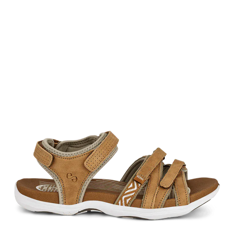 Green Comfort sandaler lav hæl Green Comfort - Corsica caia damesandal, cognac - 421020Q30