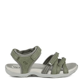 Green Comfort sandaler lav hæl Green Comfort - Corsica Gaia damesandal, olive - 421020Q30
