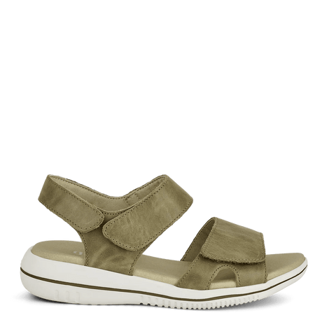 Green Comfort sandaler lav hæl Green Comfort - Leaf Lucy damesandal, grøn - 422004Q30