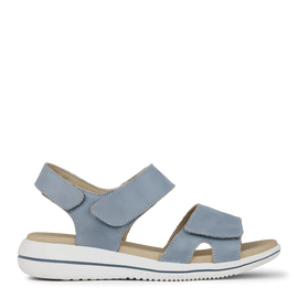 Green Comfort sandaler lav hæl Green Comfort - Leaf lucy damesandal, light blue - 422004Q30