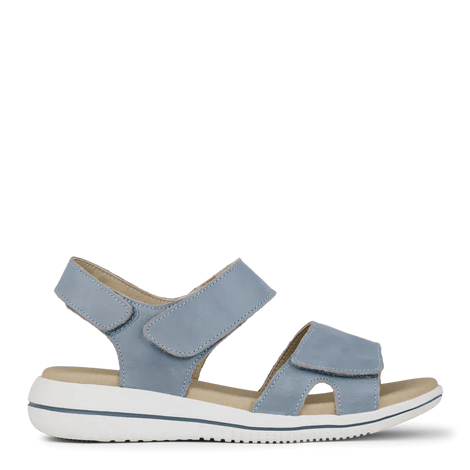 Green Comfort sandaler lav hæl Green Comfort - Leaf lucy damesandal, light blue - 422004Q30