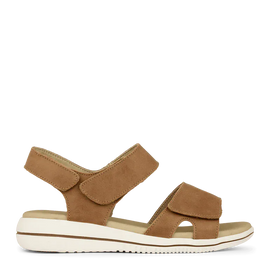 Green Comfort sandaler lav hæl Green Comfort - Leaf Lucy damesandal, sand - 422004Q30