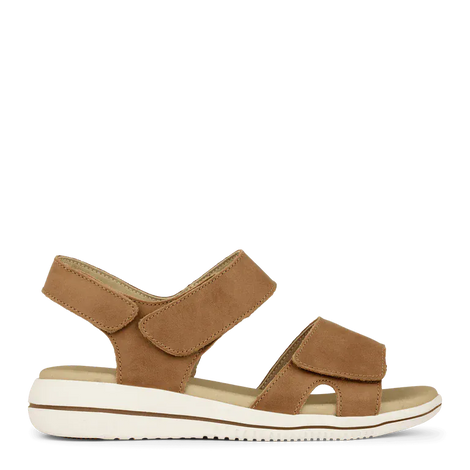 Green Comfort sandaler lav hæl Green Comfort - Leaf Lucy damesandal, sand - 422004Q30
