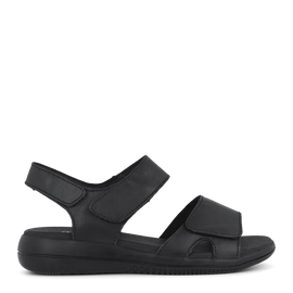 Green Comfort sandaler lav hæl Green Comfort - Leaf lucy damesandal, sort - 422004Q30