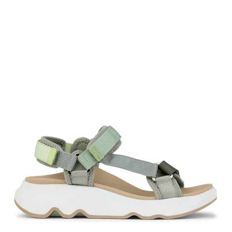 Green Comfort sandaler lav hæl Green Comfort - Venice vaia damesandal, sage - 422045Q62
