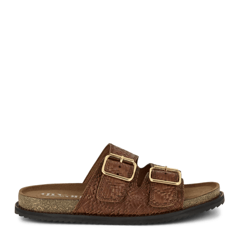 Green Comfort slip-in Green Comfort - Mango Maja damesandal, brown - 434012Q44