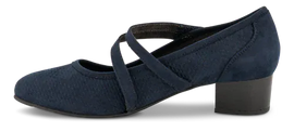 Jana sko med hæl Jana - Damesko, blå - 8-24363-42