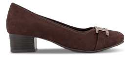 Jana sko med hæl Jana - Damesko, brun - 8-22369-45