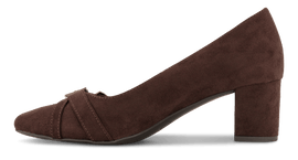 Jana sko med hæl Jana - Damesko, brun - 8-22463-47