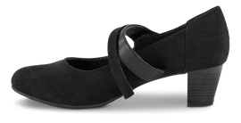 Jana sko med hæl Jana - Damesko, sort - 8-24464-42