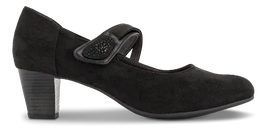 Jana sko med hæl Jana - Damesko, sort - 8-24464-42