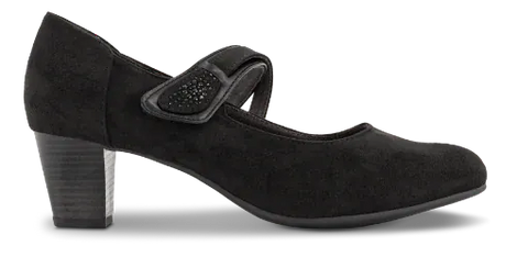 Jana sko med hæl Jana - Damesko, sort - 8-24464-42