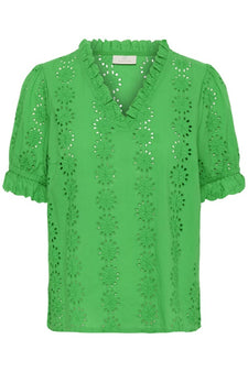 Kaffe bluser_skjorter Kaffe - Dona bluse, grøn - 10511446