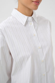 Kaffe bluser_skjorter Kaffe - Ellie skjorte, hvid - 10512349