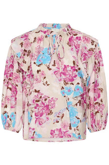 Kaffe bluser_skjorter Kaffe - Haisley bluse, multi - 10511583-109324