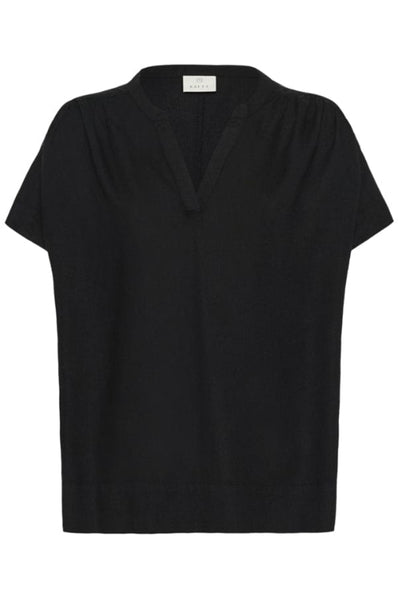 Kaffe bluser_skjorter Kaffe - Kamilla bluse, sort - 10509670-100121