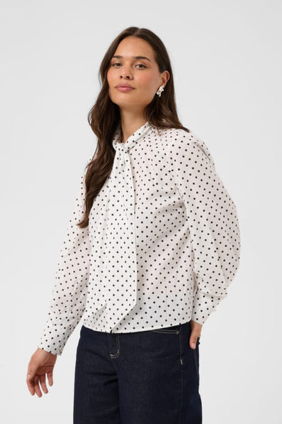 Kaffe bluser_skjorter Kaffe - Milly skjorte, hvid - 10512133