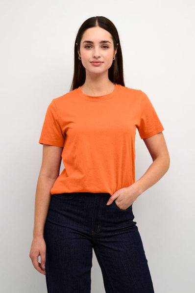 Kaffe bluser_skjorter Kaffe - T-shirt, orange - 10506137