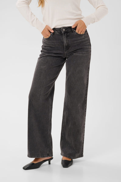 Kaffe bukser_leggiens_shorts Kaffe - Meadow jeans - 10510712