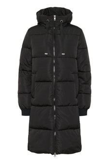 Kaffe jakker_blazere_veste Kaffe - Anika vinterjakke, sort - 10510276-100121