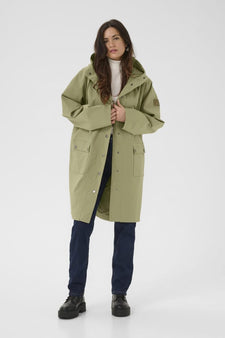 Kaffe jakker_blazere_veste Kaffe - Ennie funktionel jakke, grøn - 10511159
