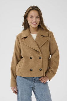 Kaffe jakker_blazere_veste Kaffe - Julia jakke, brun - 10510068 1810291