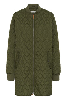 Kaffe jakker_blazere_veste Kaffe - Leila jakke, grøn - 10511122