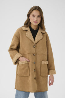 Kaffe jakker_blazere_veste Kaffe - Marlie jakke, brun - 10510281-181029