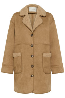 Kaffe jakker_blazere_veste Kaffe - Marlie jakke, brun - 10510281-181029