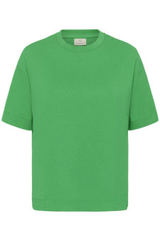 Kaffe t-shirts_toppe Kaffe - Tomina t-shirt, grøn - 10509743