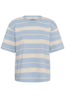 Kaffe t-shirts_toppe Kaffe - Winny t-shirt, blå - 10511813